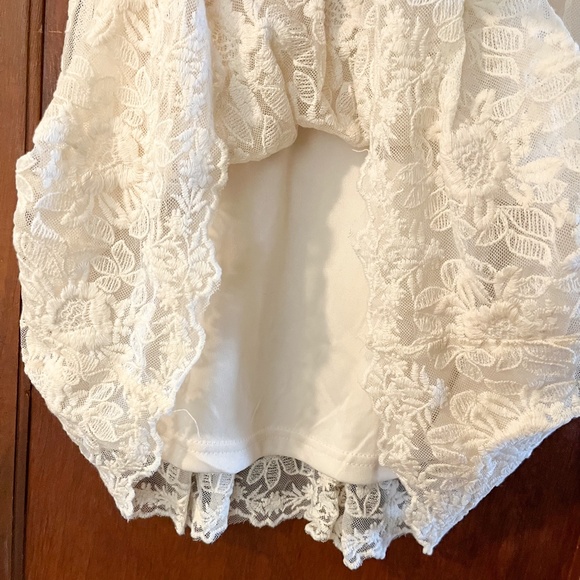 Forever 21 Cream Lace Dress | White Summer Dress - Picture 6 of 7